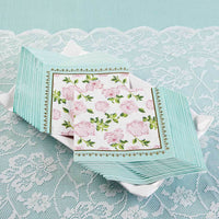 Thumbnail for Tea Time Whimsy Napkins - Blue (Set of 30)