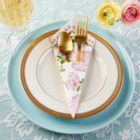 Thumbnail for Tea Time Whimsy Napkins - Pink (Set of 30)