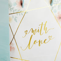 Thumbnail for Geometric Floral Gift Bag (Set of 12)
