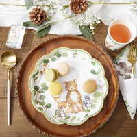 Thumbnail for Woodland Baby 9 in. Premium Paper Plates (Set of 16)