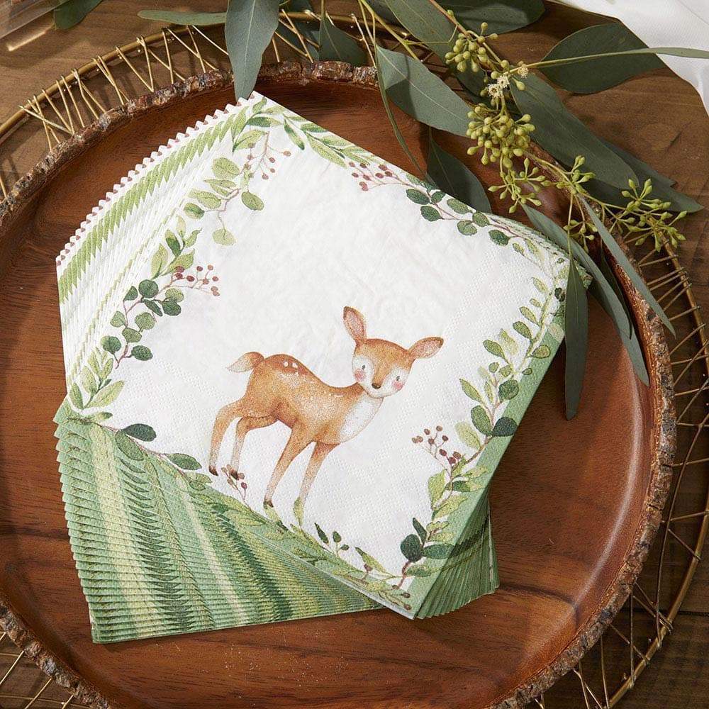 Woodland Baby 2 Ply Paper Napkins (Set of 30)