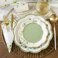 Thumbnail for Botanical Garden 7 in. Premium Paper Plates (Set of 16)
