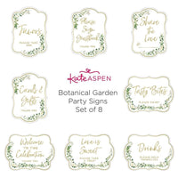 Thumbnail for Botanical Garden Décor Sign Kit (Set of 8)