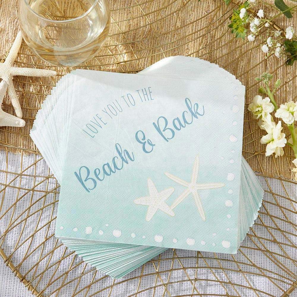 Beach Party 2 Ply Paper Napkins (Set of 30)