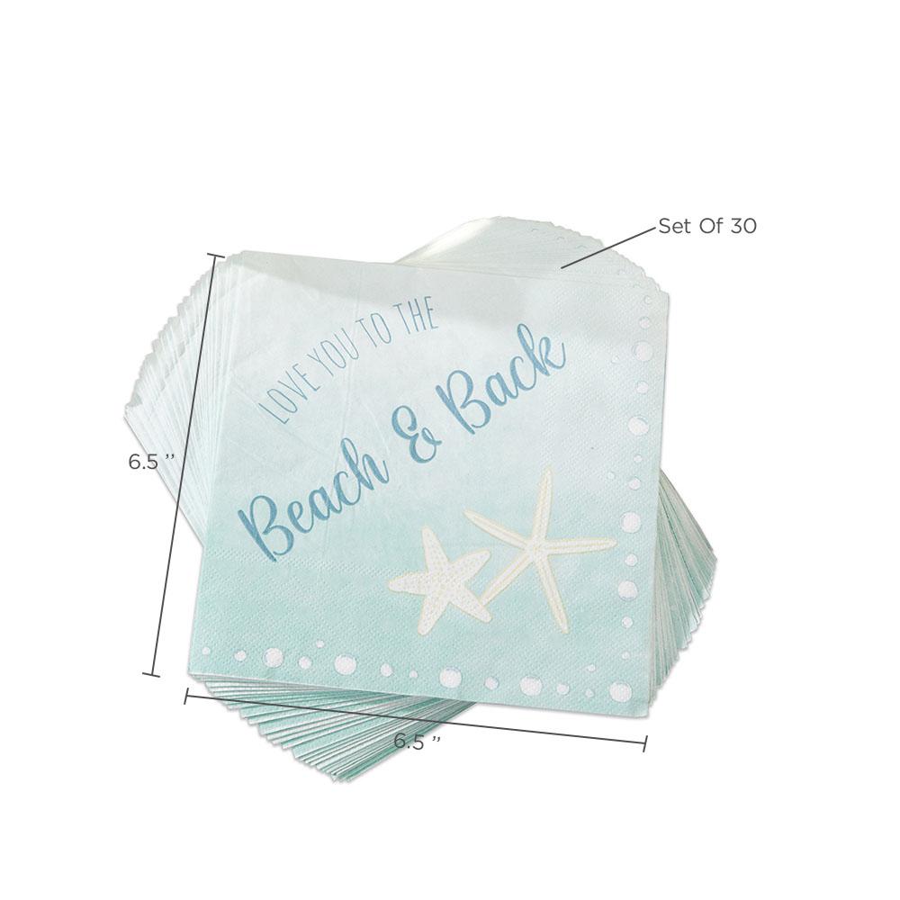 Beach Party 2 Ply Paper Napkins (Set of 30)