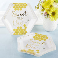 Thumbnail for Sweet as Can Bee 7 in. Premium Paper Plates (Set of 16)