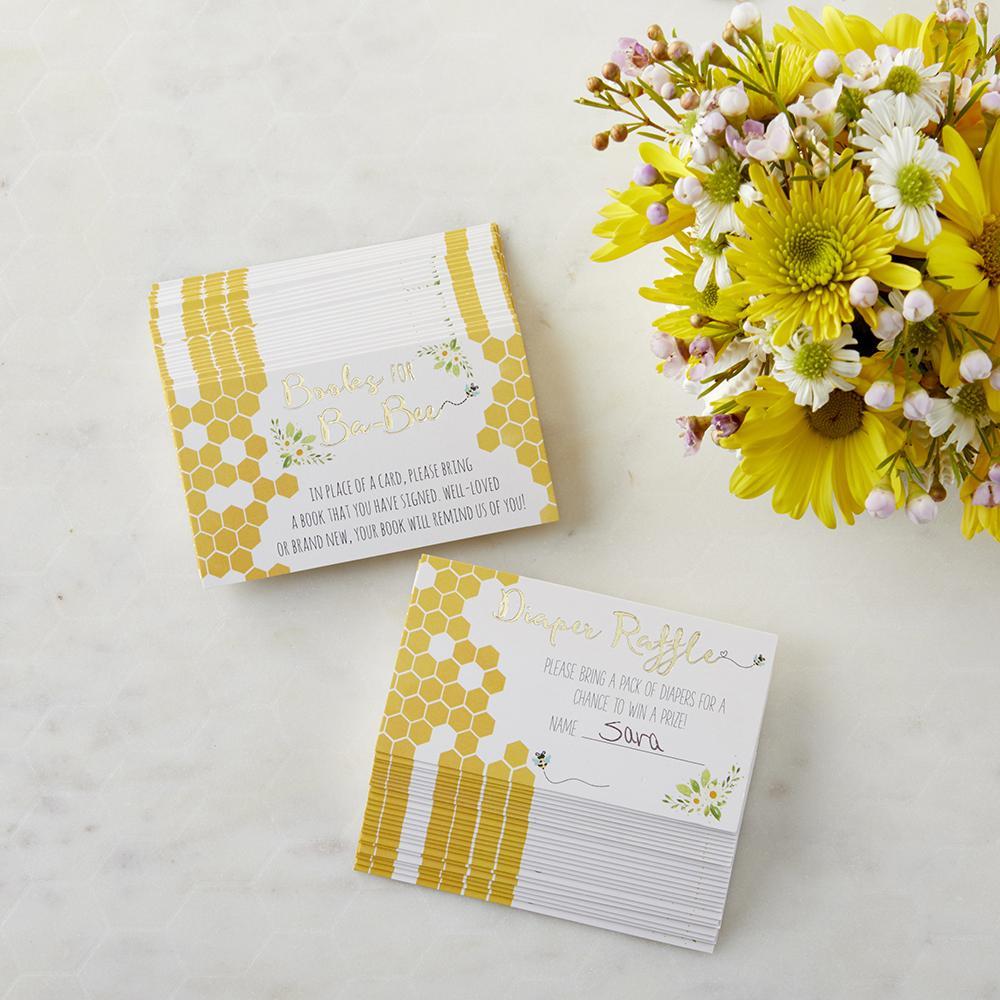 Sweet as Can Bee Invitation & Thank You Card Bundle (Set of 25)