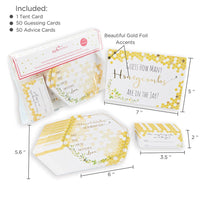 Thumbnail for Sweet as Can Bee Advice Card & Baby Shower Game (Set of 50)