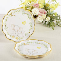 Thumbnail for Elephant Baby Shower 9 in. Premium Paper Plates (Set of 16)