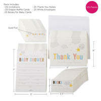 Thumbnail for Twinkle Twinkle Invitation & Thank You Card Bundle (Set of 25)