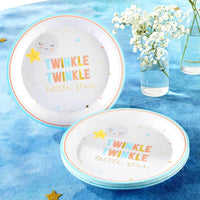 Thumbnail for Twinkle Twinkle 9 in. Premium Paper Plates (Set of 16)