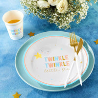 Thumbnail for Twinkle Twinkle 9 in. Premium Paper Plates (Set of 16)