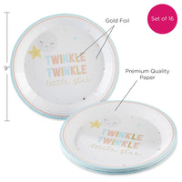 Thumbnail for Twinkle Twinkle 78 Piece Party Tableware Set (16 Guests)