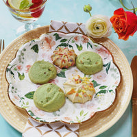 Thumbnail for Floral 9 in. Premium Paper Plates (Set of 16)