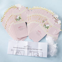 Thumbnail for Tea Time Whimsy Teapot Favor Box - Pink (Set of 24)