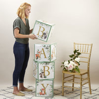 Thumbnail for Woodland Baby Block Box (Set of 4)