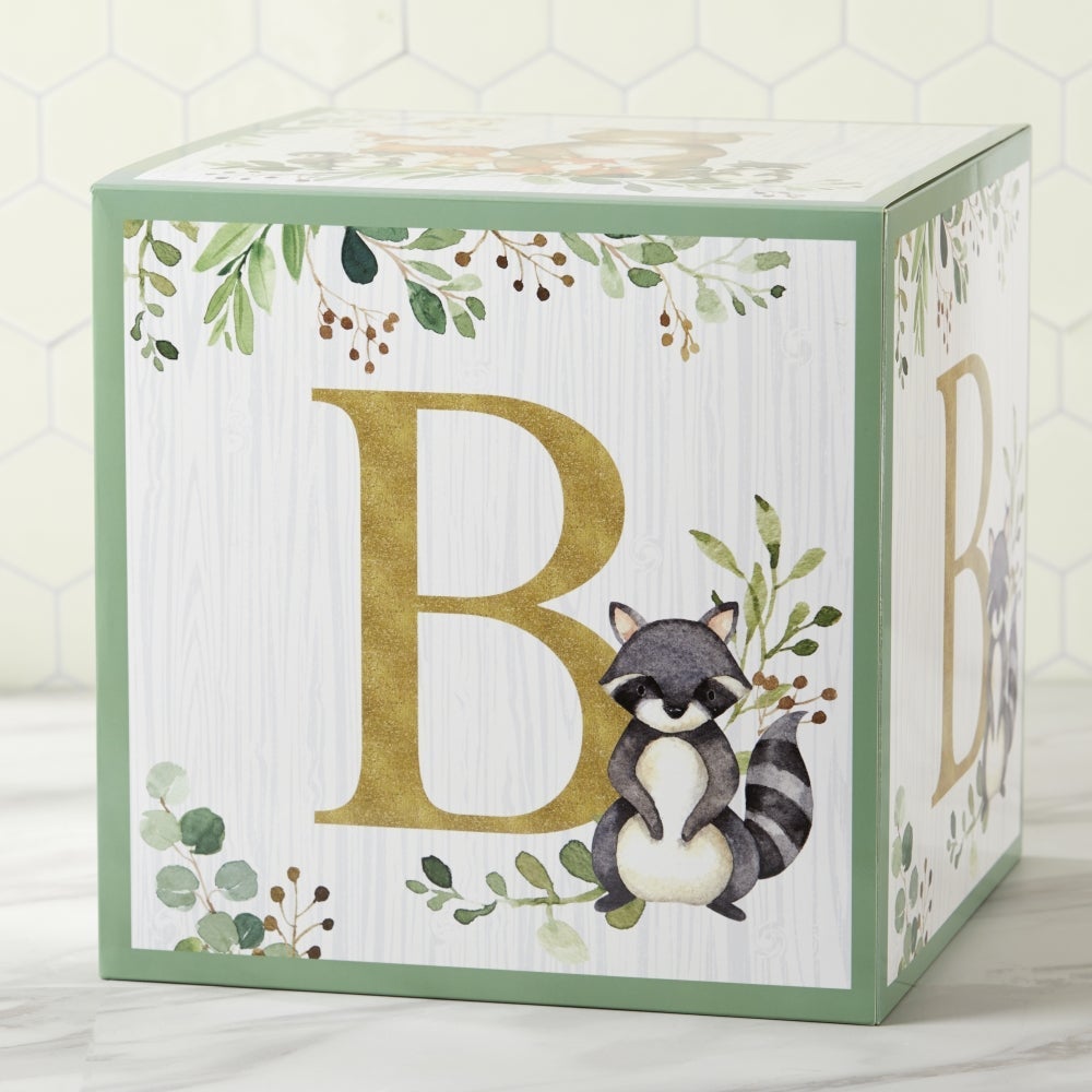 Woodland Baby Block Box (Set of 4)