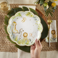 Thumbnail for Safari Baby 9 in. Premium Paper Plates (Set of 16)
