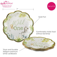 Thumbnail for Safari Baby 7 in. Premium Paper Plates (Set of 16)