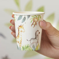 Thumbnail for Safari Baby 7 oz. Paper Cups (Set of 16)
