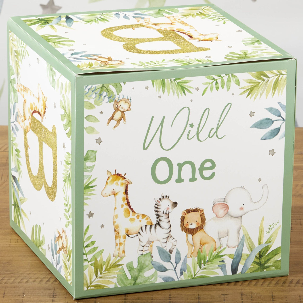 Safari Baby Block Box (Set of 4)