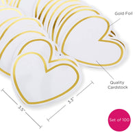 Thumbnail for Heart Shaped Cards for Wish Jar (Set of 100)