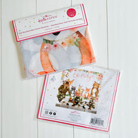 Thumbnail for Woodland Baby Shower Photo Backdrop - Pink