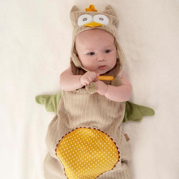 My Little Night Owl Snuggle Sack and Cap (Personalization Available)