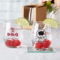 Set Of 12 Personalized 9Oz Cute Baby Giraffe Design Stemless Wine Glasses  ++ Shower Favor + Minimum Qty 2 Sets - Yahoo Shopping