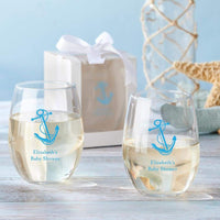Thumbnail for Personalized Baby 15 oz. Stemless Wine Glass