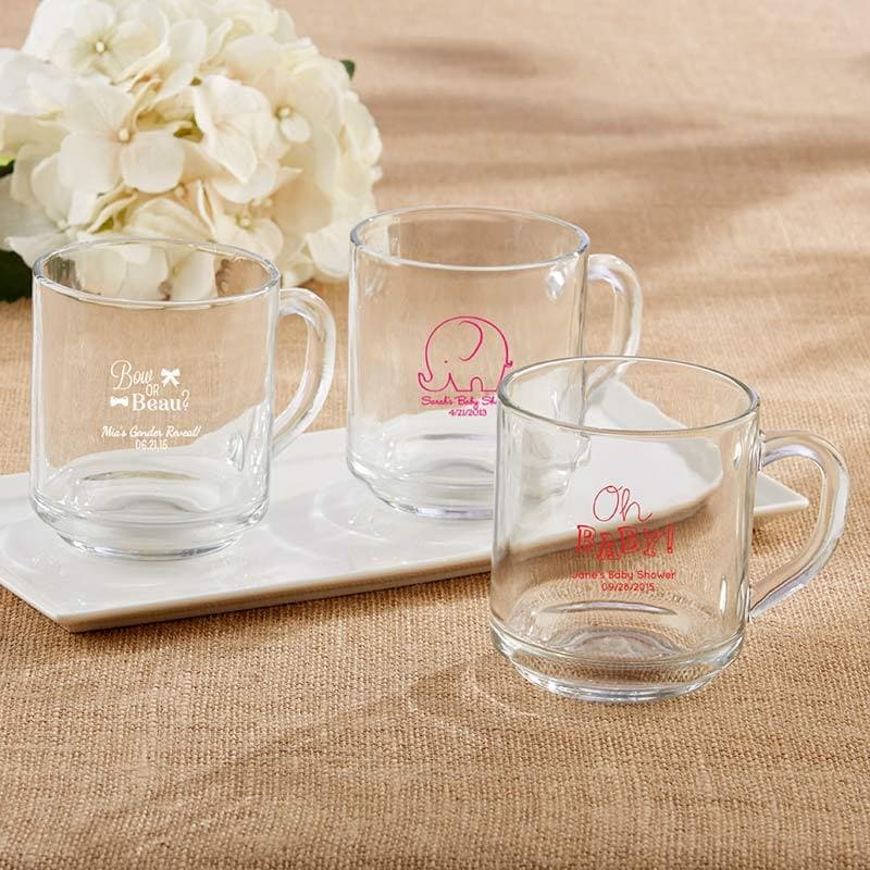 Personalized Baby 10 oz. Glass Coffee Mug