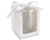 Thumbnail for White 15 oz. Glassware Gift Box with Ribbon (Set of 12)