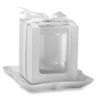 Thumbnail for Silver 9 oz. Glassware Gift Box with Ribbon (Set of 20)