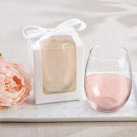 Thumbnail for White 9 oz. Glassware Gift Box with Ribbon (Set of 20)