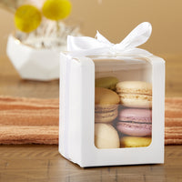 Thumbnail for White 9 oz. Glassware Gift Box with Ribbon (Set of 20)