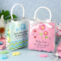 Thumbnail for Personalized Hershey's Kisses Tote Baby Shower Favors