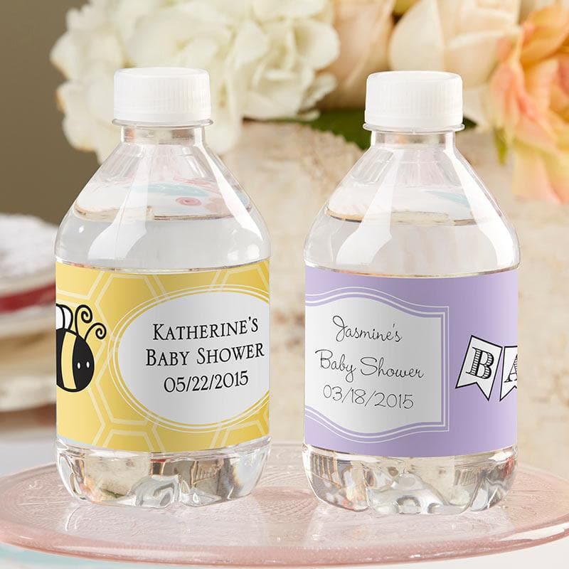 Personalized Baby Water Labels