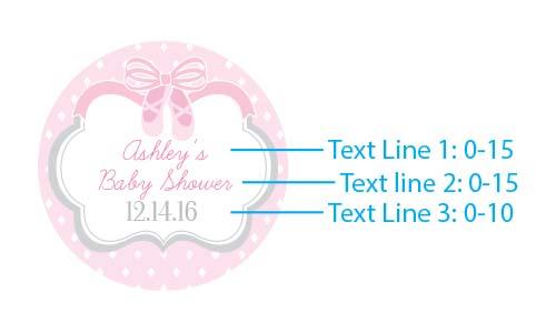 Personalized Tutu Cute Ballerina Silver Candy Tin (Set of 12)