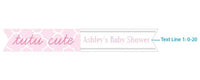 Thumbnail for Personalized Tutu Cute Ballerina Party Flags