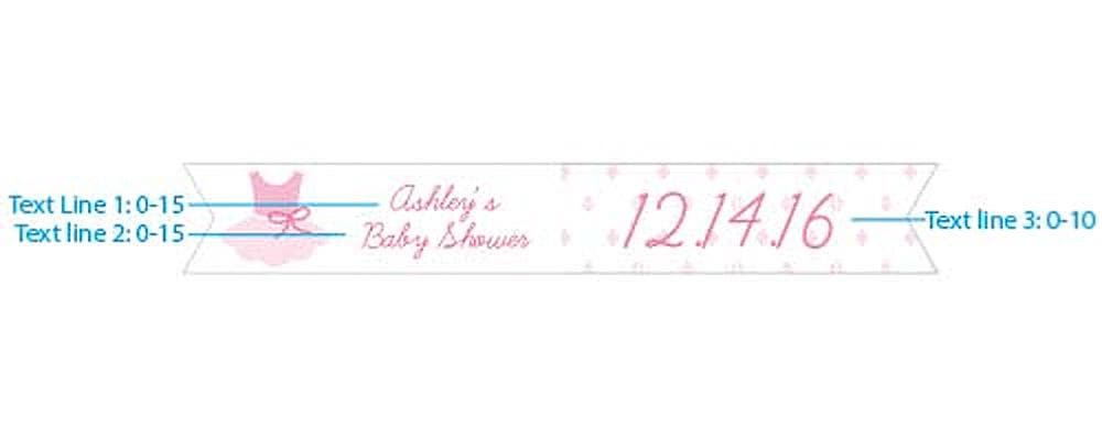 Personalized Tutu Cute Ballerina Party Flags