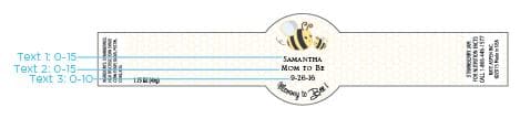 Personalized Baby Shower Strawberry Jam (Set of 12)