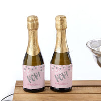 Thumbnail for Personalized Mini Wine Labels - Ready to Pop (Girl)