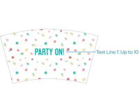Thumbnail for Party Time Acrylic Tumbler with Personalized Insert