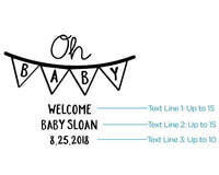 Thumbnail for Personalized Printed Acrylic Tumbler - Rustic Charm Baby Shower