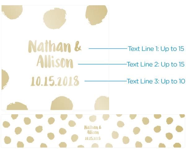 Personalized Lip Balm - Gold Foil (Set of 12)