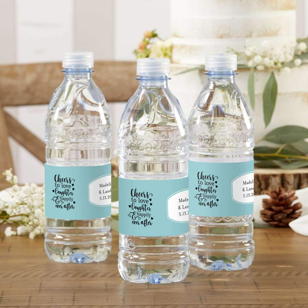 Personalized Water Bottle Labels (Set of 12)