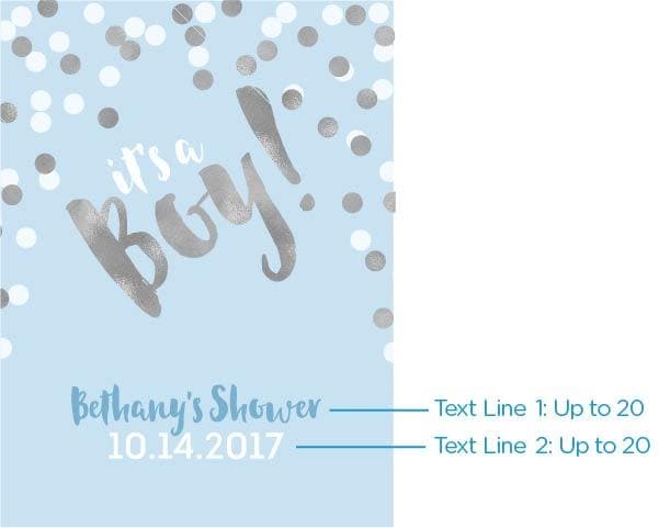 Personalized It's a Boy! Poster (18x24)
