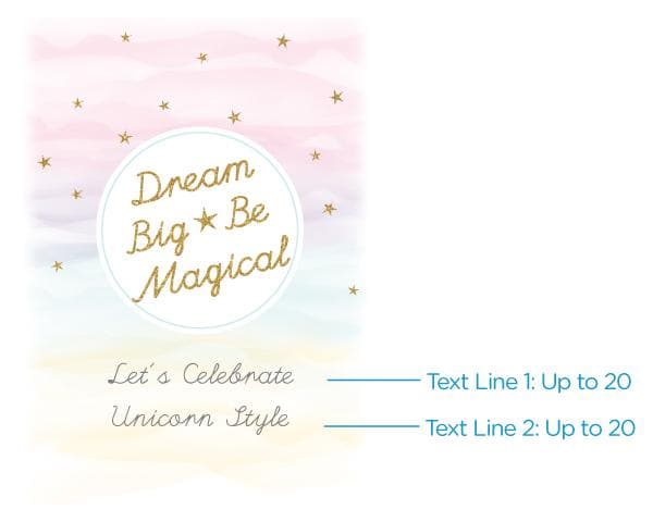 Personalized Enchanted Party Poster (18x24)