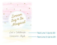 Thumbnail for Personalized Enchanted Party Poster (18x24)