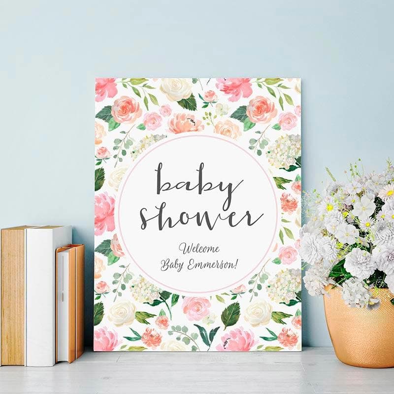 Personalized Poster (18x24) - Brunch Baby Shower